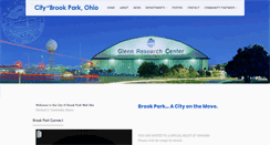 Desktop Screenshot of cityofbrookpark.com